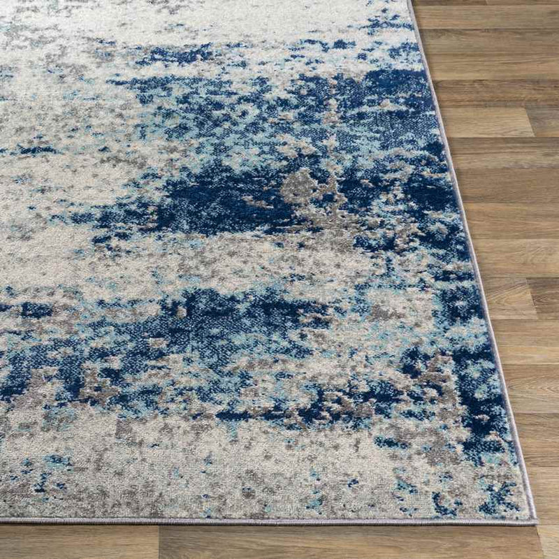 Boteburen Modern Dark Blue Area Rug