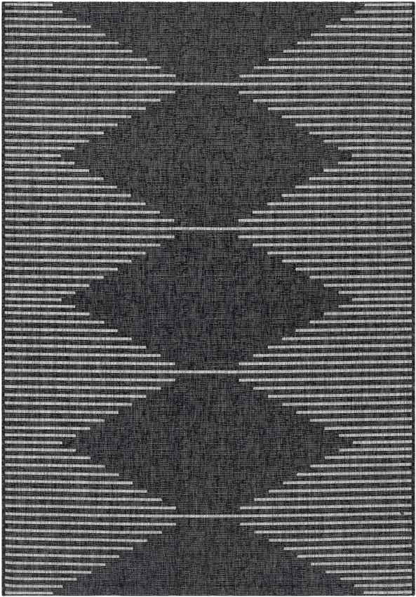 Okswerd Global Charcoal Area Rug