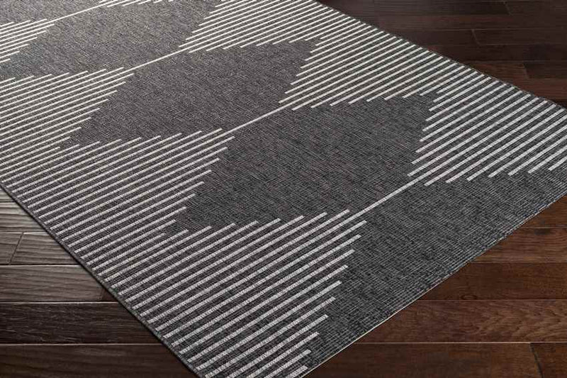 Okswerd Global Charcoal Area Rug