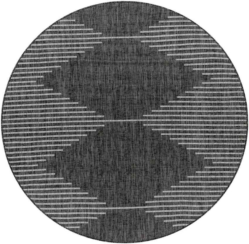 Okswerd Global Charcoal Area Rug