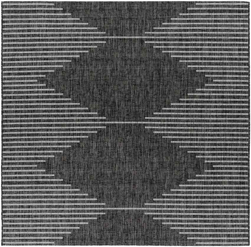 Okswerd Global Charcoal Area Rug