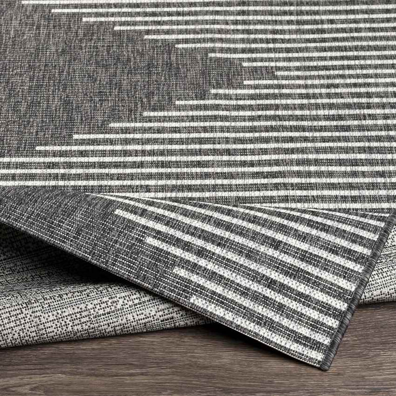 Okswerd Global Charcoal Area Rug