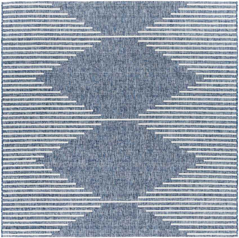 Okswerd Global Bright Blue Area Rug