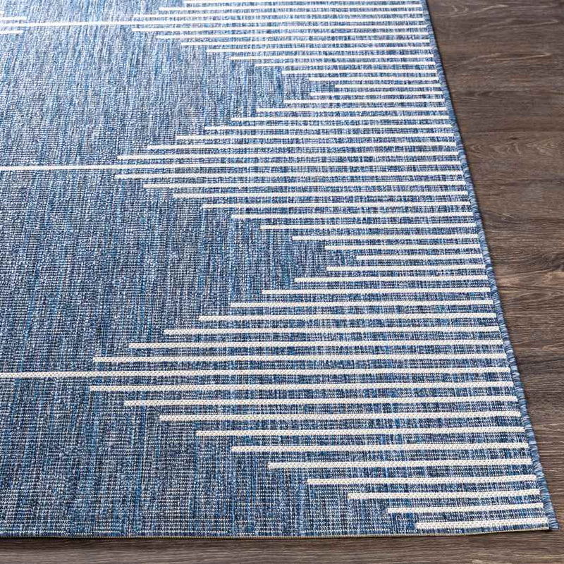 Okswerd Global Bright Blue Area Rug