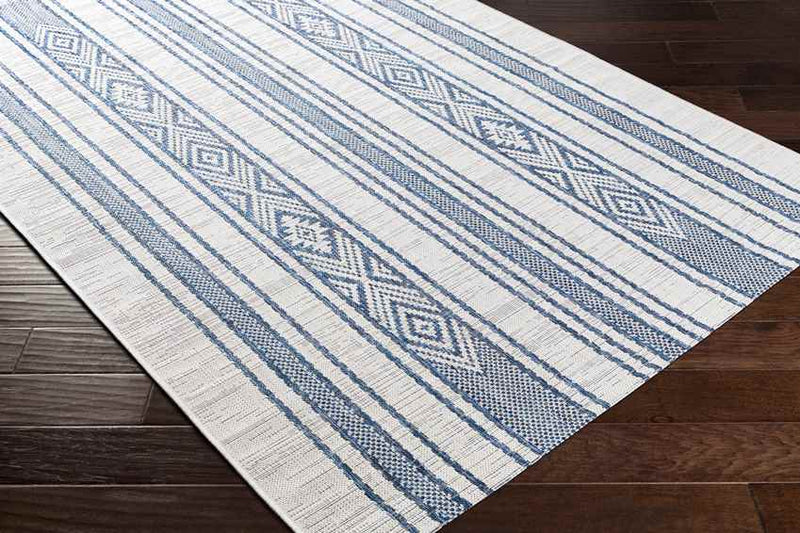 Aerdt Global Pale Blue Area Rug