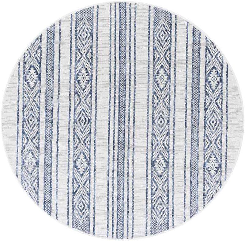 Aerdt Global Pale Blue Area Rug