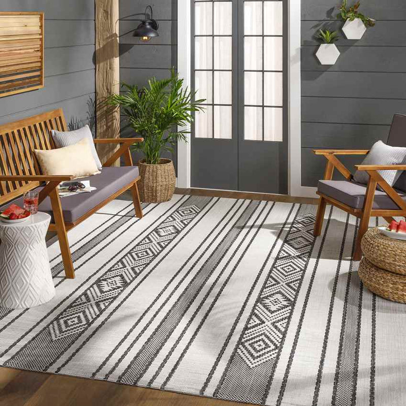 Aerdt Global Medium Gray Area Rug