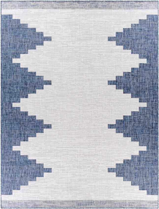 Wolfheze Global Navy Area Rug