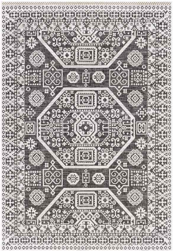 Marum Global Black Area Rug