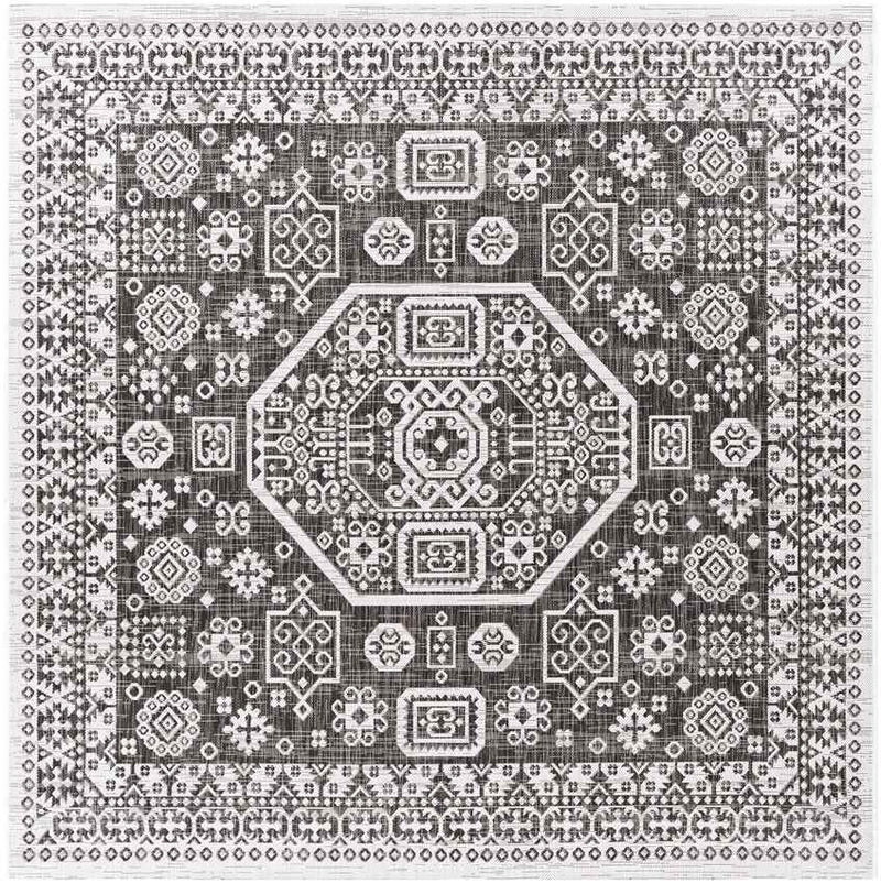 Marum Global Black Area Rug