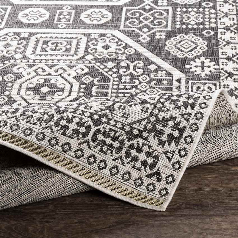 Marum Global Black Area Rug