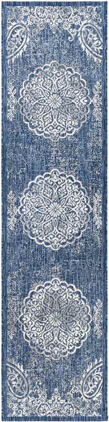 Honderd Traditional Denim Area Rug