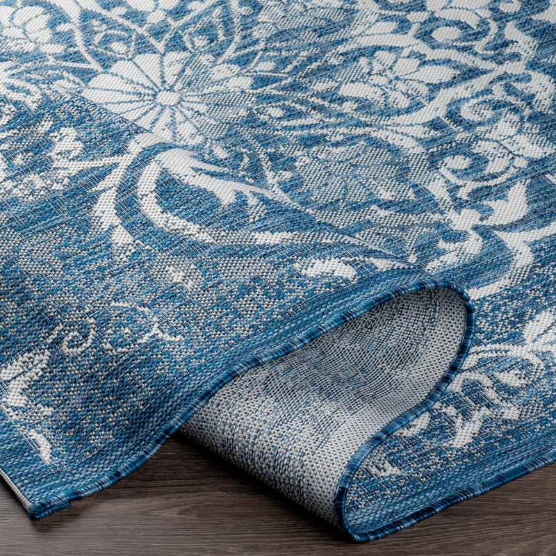 Honderd Traditional Denim Area Rug