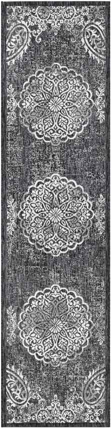 Honderd Traditional Charcoal Area Rug