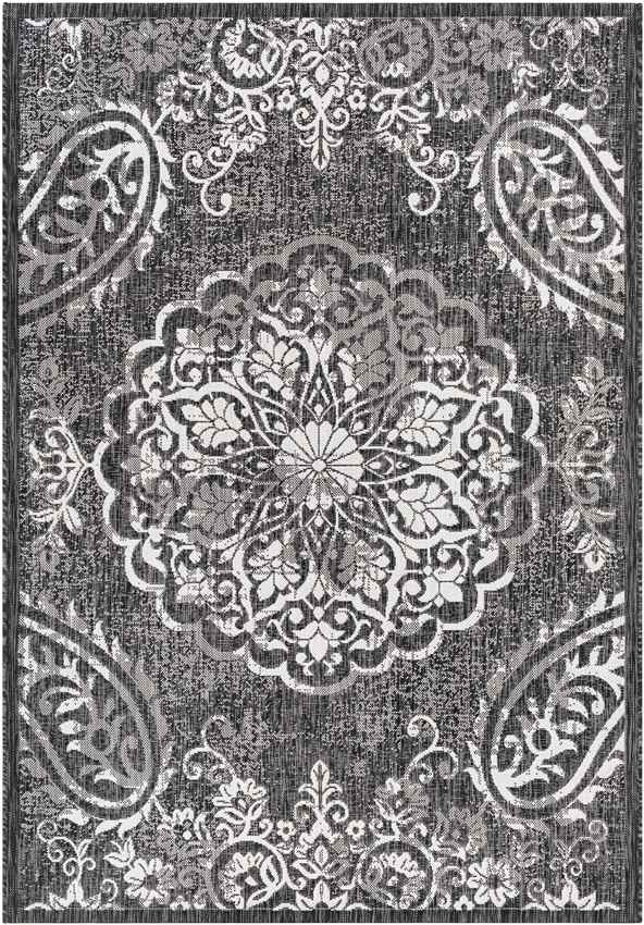 Honderd Traditional Charcoal Area Rug