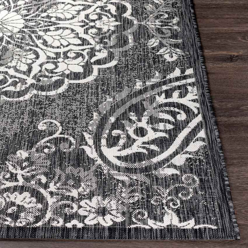 Honderd Traditional Charcoal Area Rug