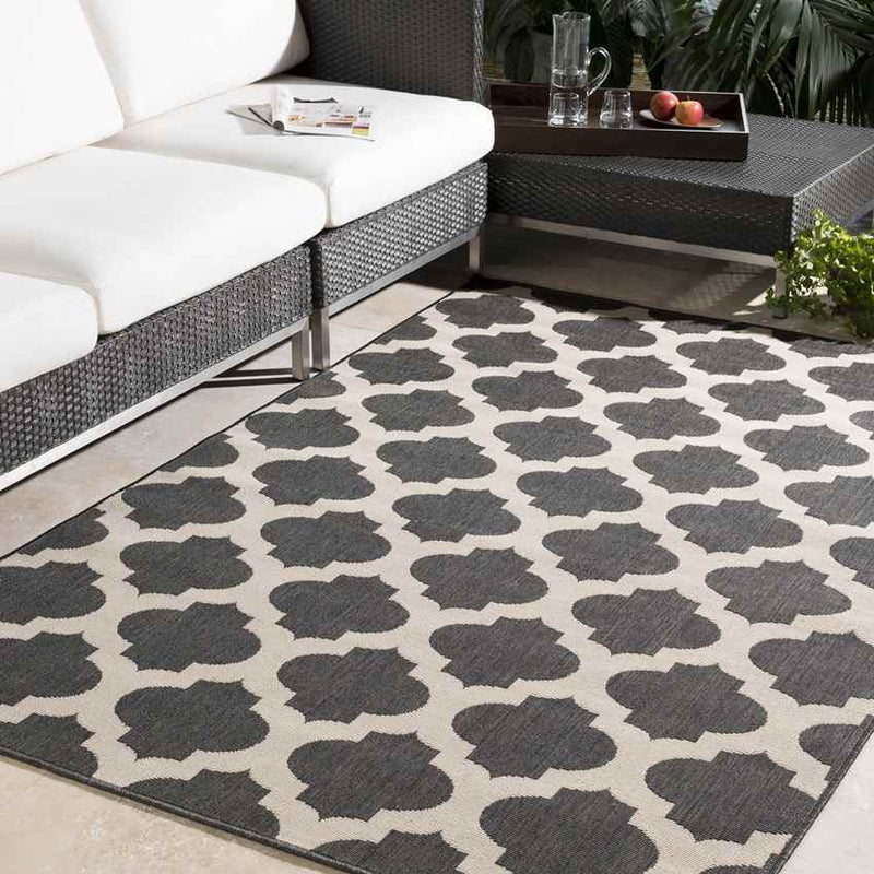 Eden Cottage Black Area Rug