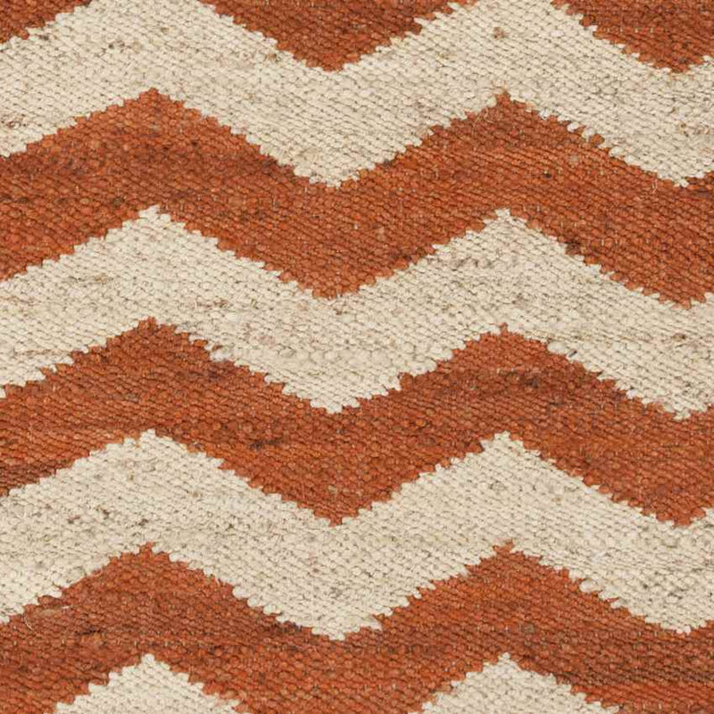 Zwarteweg Global Burnt Orange Area Rug