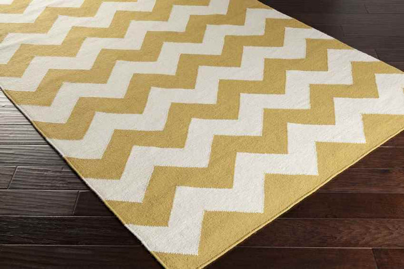 Wordragen Modern Bright Yellow Area Rug