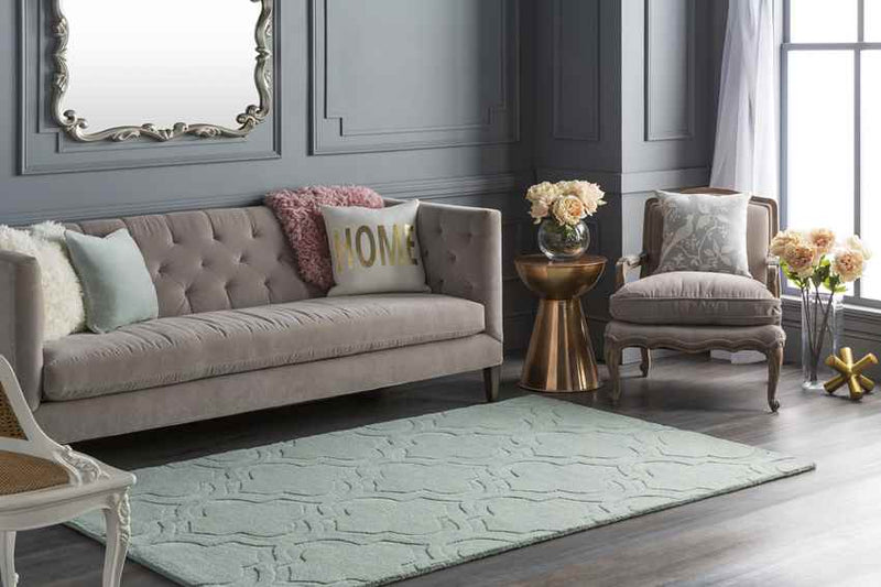 Bergerac Modern Mint Area Rug