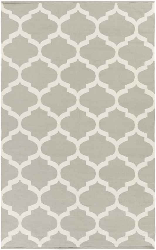 Zeddam Modern Light Gray Area Rug