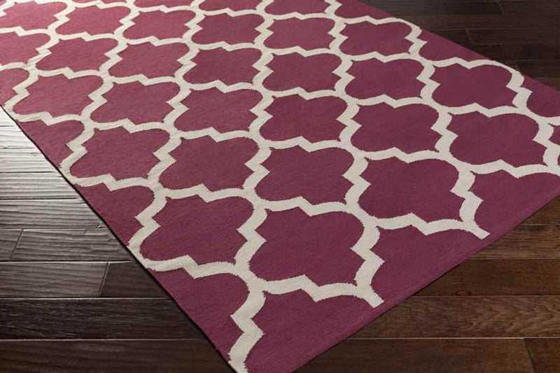 Zeddam Modern Fuschia Area Rug