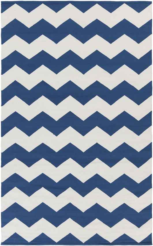 Zetten Modern Navy Area Rug