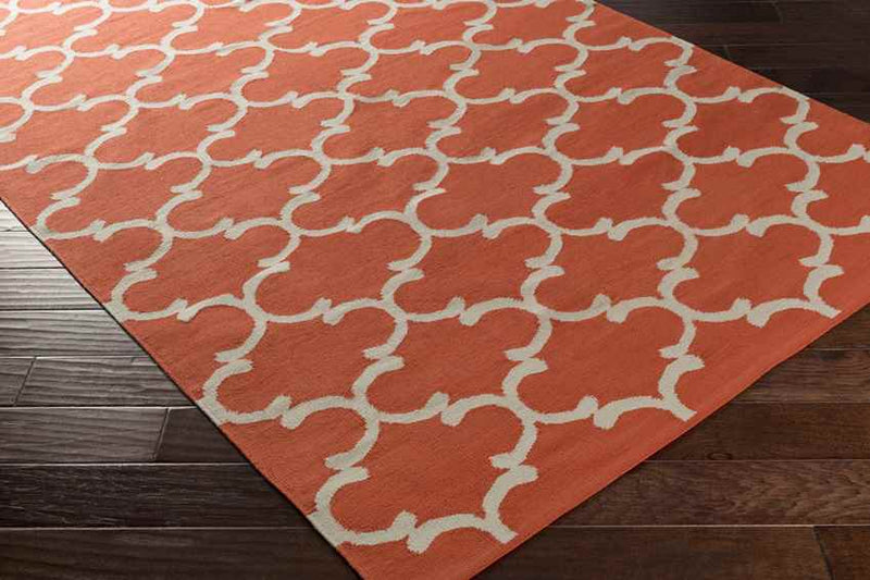 Zeumeren Modern Coral Area Rug