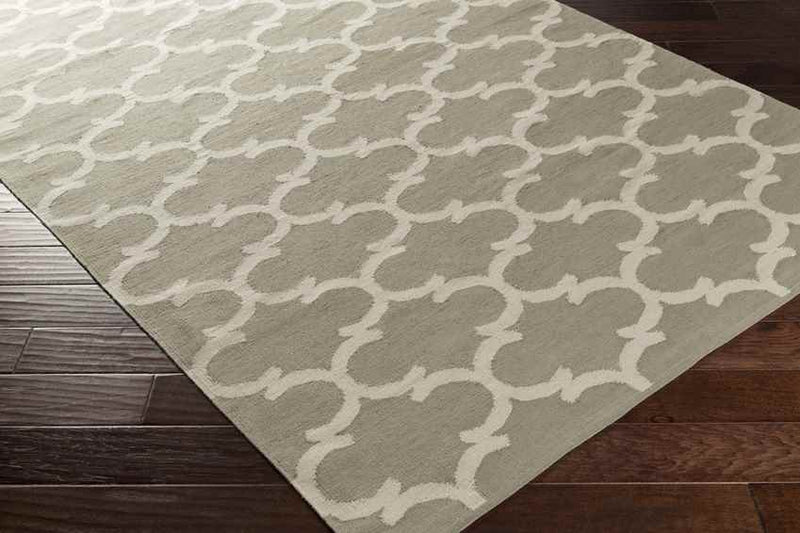 Zeumeren Modern Sea Foam Area Rug