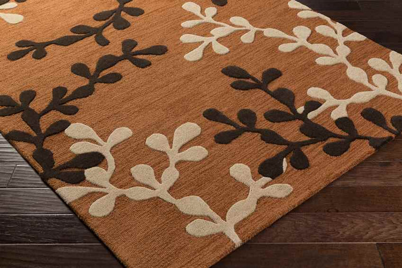 Wichmond Cottage Dark Brown Area Rug