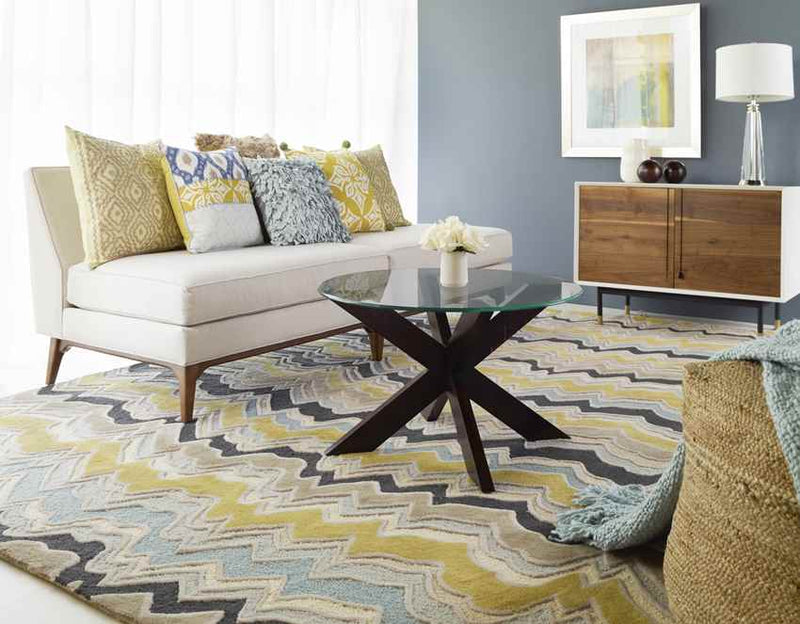 Usquert Modern Khaki Area Rug