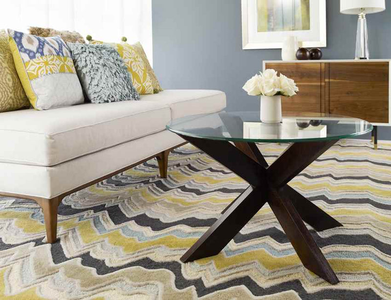 Usquert Modern Khaki Area Rug