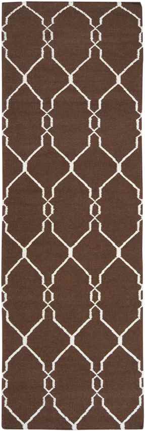 Hendon Modern Dark Brown Area Rug