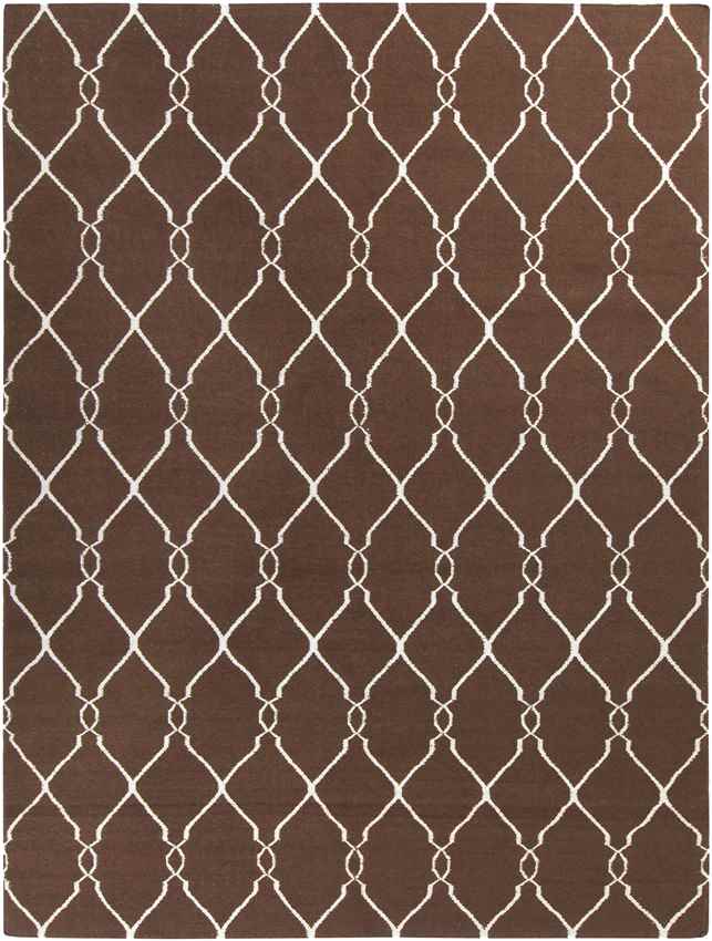 Hendon Modern Dark Brown Area Rug