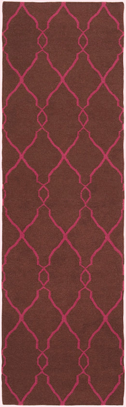 Hendon Modern Fuschia Area Rug