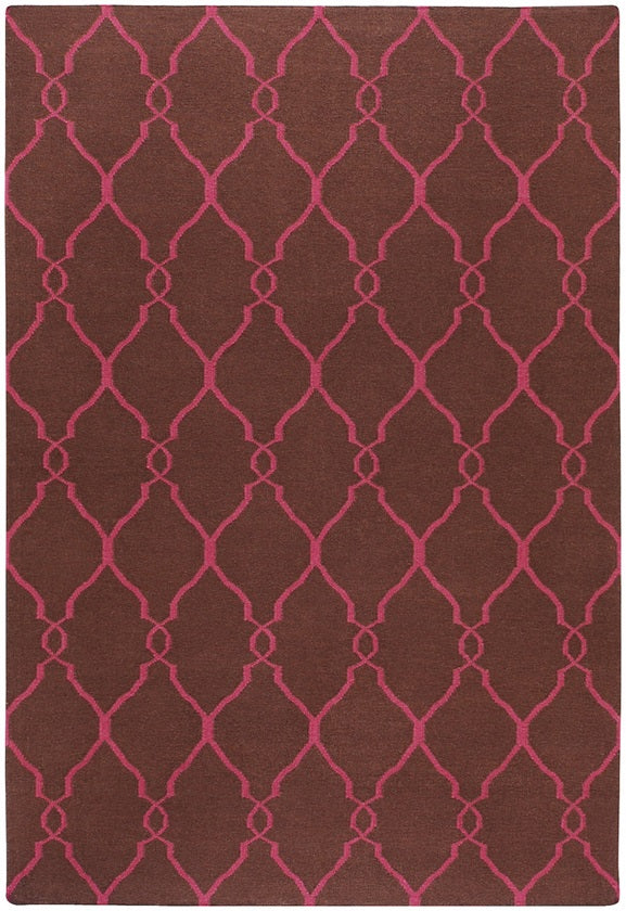 Hendon Modern Fuschia Area Rug