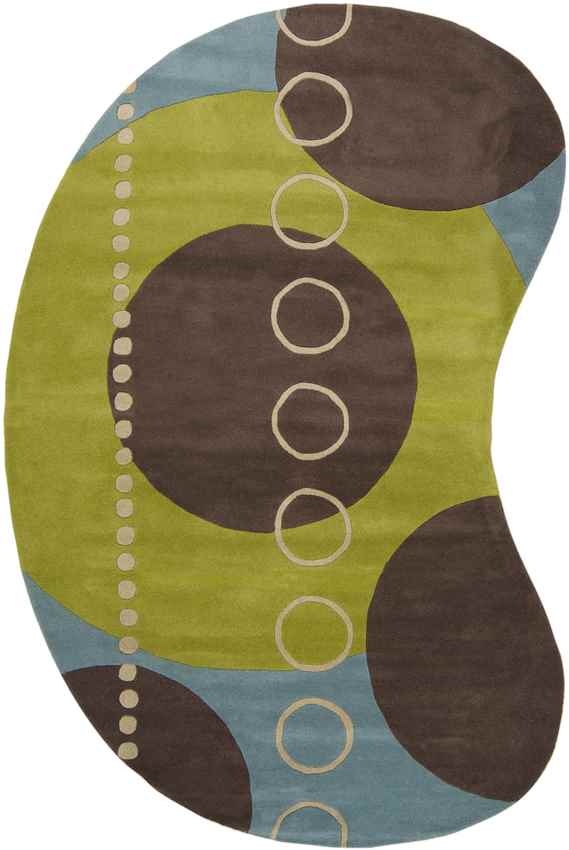 Wedde Modern Olive Area Rug