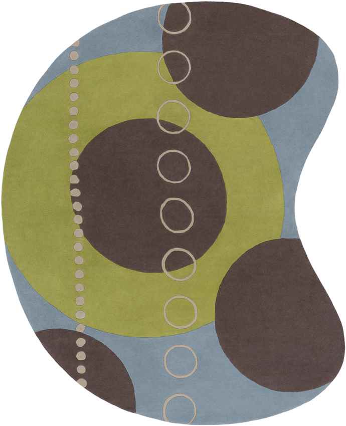 Wedde Modern Olive Area Rug