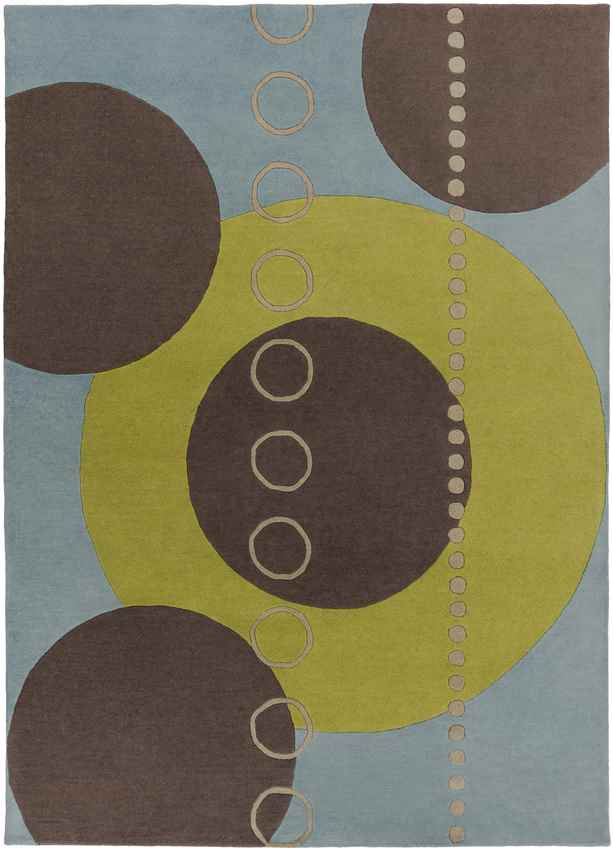 Wedde Modern Olive Area Rug