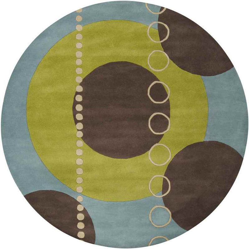 Wedde Modern Olive Area Rug