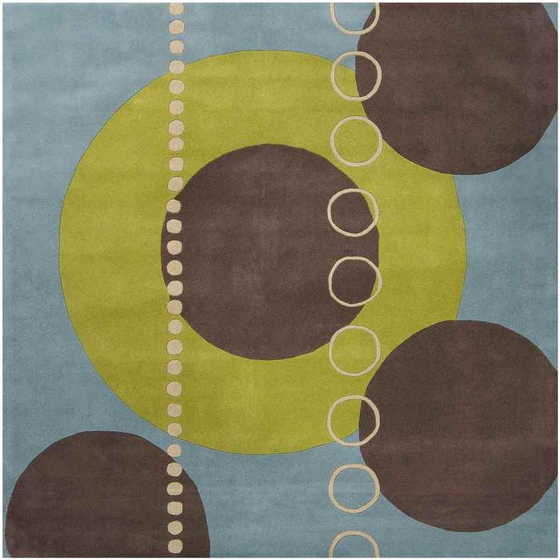 Wedde Modern Olive Area Rug