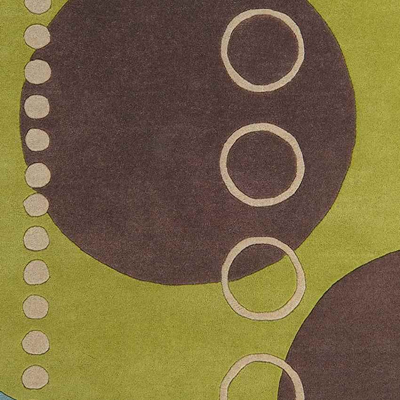 Wedde Modern Olive Area Rug