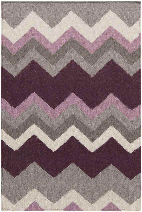 Weende Modern Dark Purple Area Rug