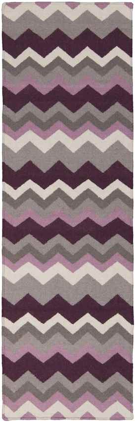 Weende Modern Dark Purple Area Rug