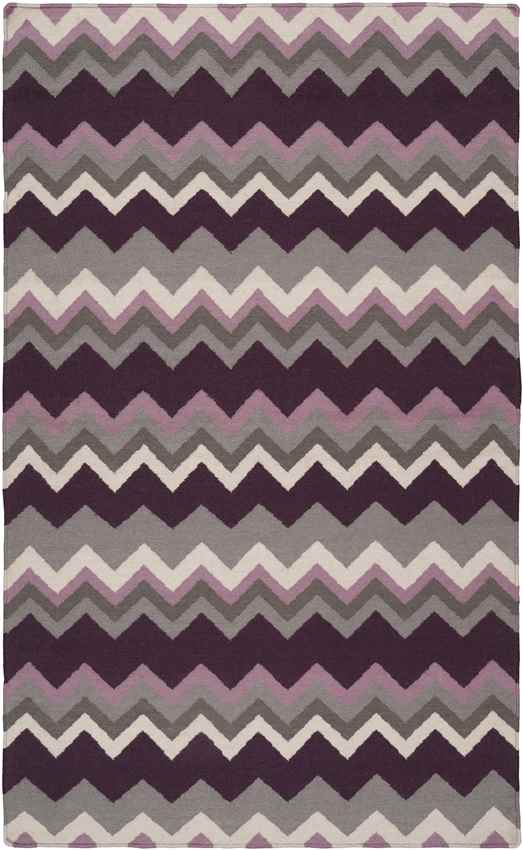 Weende Modern Dark Purple Area Rug