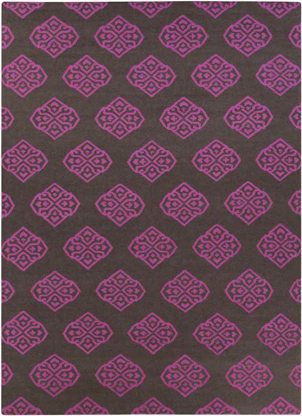 Sellingen Modern Fuschia Area Rug