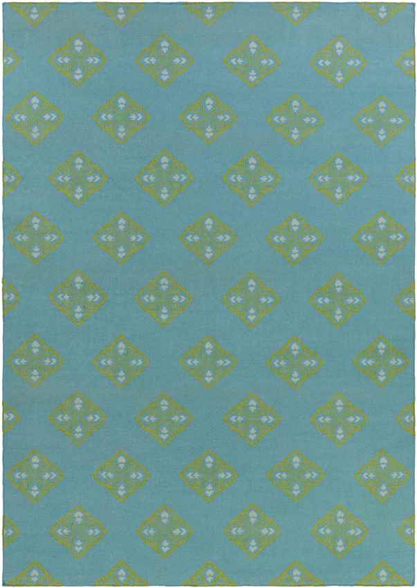 Sellingen Modern Teal Area Rug