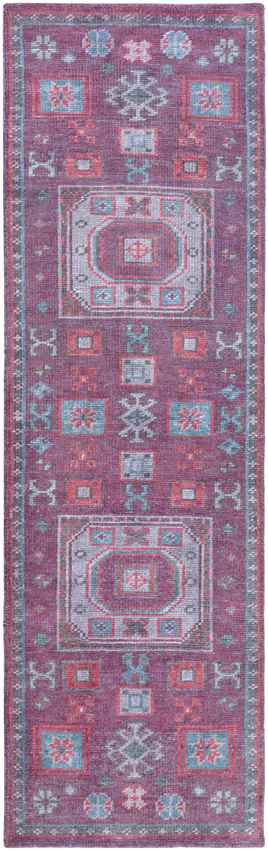 Slegge Traditional Lavender Area Rug