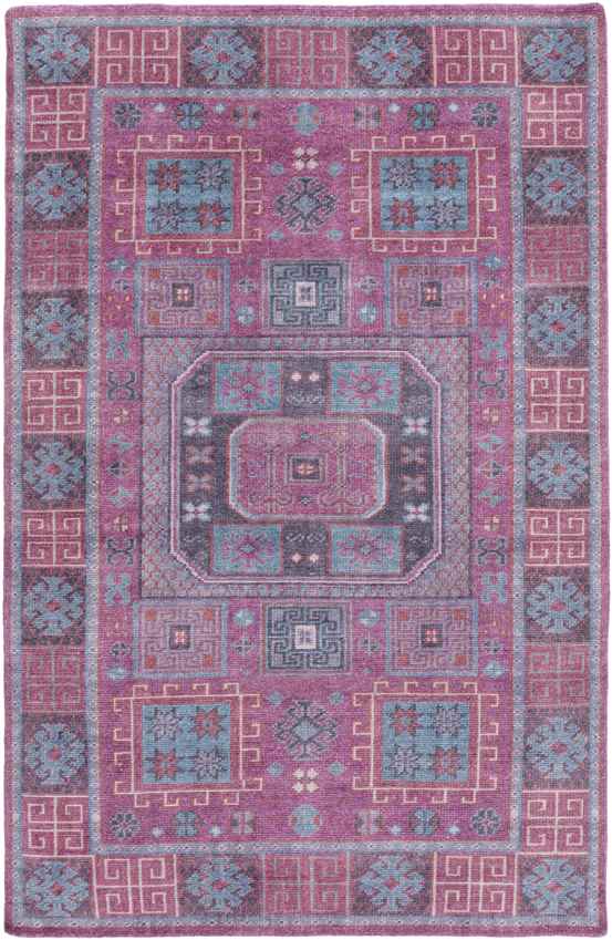 Slegge Traditional Lavender Area Rug