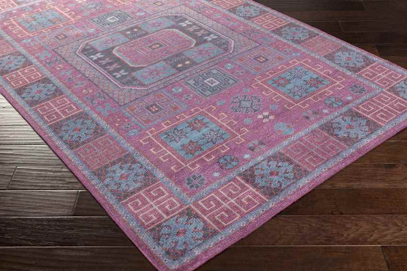 Slegge Traditional Lavender Area Rug